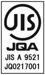 JIS A 9521 JQ0217001マーク